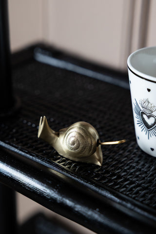 Image of the material on the shelf for the Vintage-Inspired Black Rattan Wall Shelf