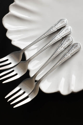 Image of the Set Of 4 Cake Forks