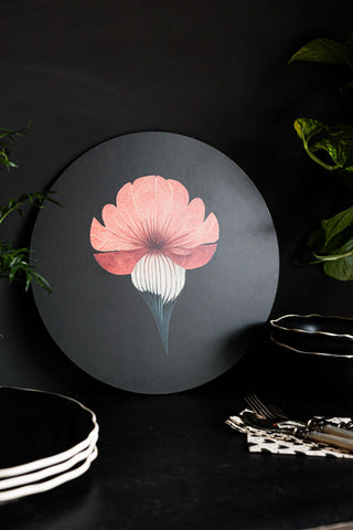 Detail image of the 4pk Flower Placemats