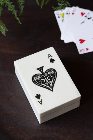Lifestyle image of the Ace of Spades Playing Card Box Set