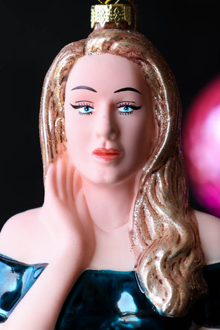 Close-up image of the Adele Inspired Christmas Decoration