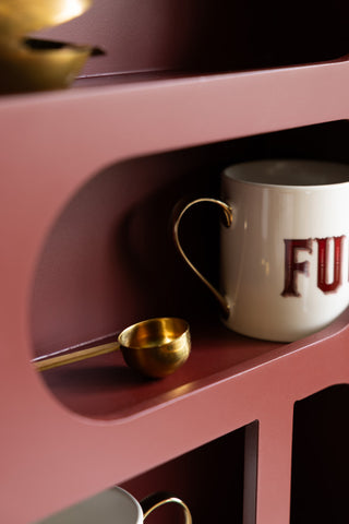 Image of the Alcove Wall Shelf in Burgundy