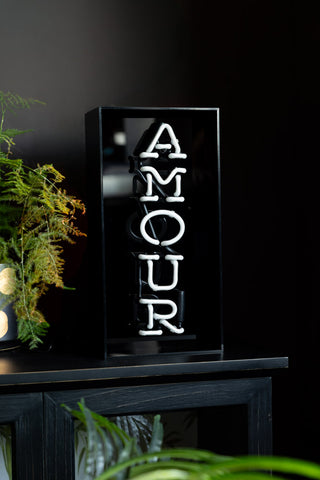 Image of the Amour Neon Light Box