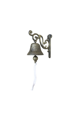 Image of the Antique Brass Bell on a white backgorund