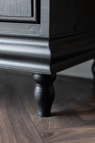 Image of the feet on the Apothecary Chest Of Drawers