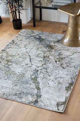 Lifestyle image of the Aurora Marble Rug - 4 Sizes Available