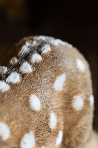 Image of the finish on the Baby Deer Christmas Decoration