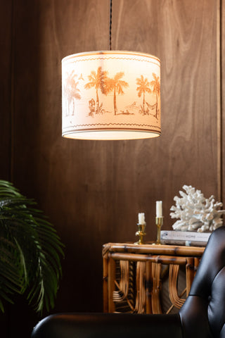 Image of the Beautiful Desert Island Lampshade on