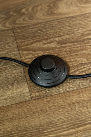 Image of the switch for the Beautiful Desert Island Tapered Floor Lamp