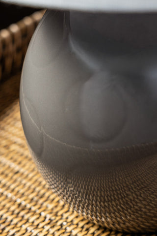 Image of the base for the Beautiful Desert Island Tapered Table Lamp