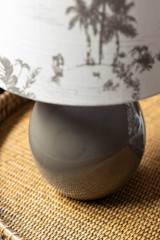 Image of the Beautiful Desert Island Tapered Table Lamp