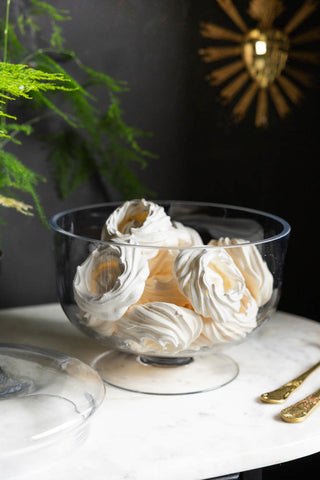 Image of the Beautiful Glass Storage Jar With Lid