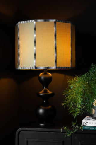 Image of the Beautiful Green Linen Lampshade