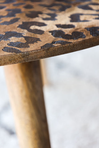 Image of the wood for the Natural Leopard Love Coffee Table