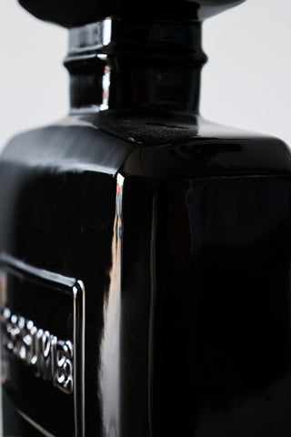 Detail image of the Black Perfume Bottle Vase