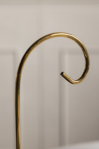 The handle of the Black Umbrella Fruit Bowl. 