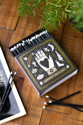 Lifestyle image of the Black & Gold Celestial Matches