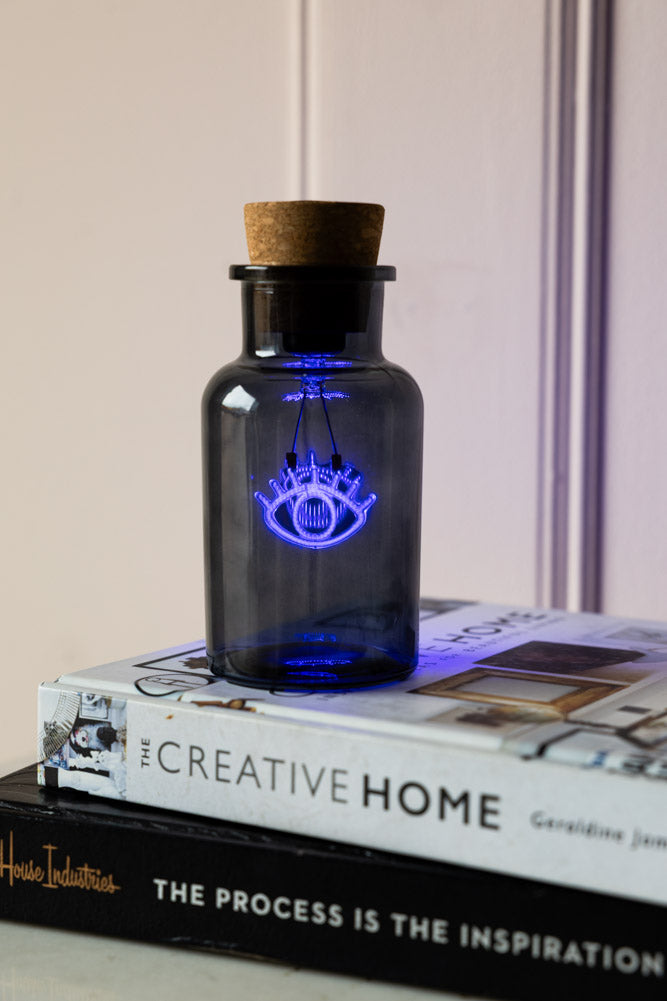 Blue Eye Neon Bottle Light | Rockett St George