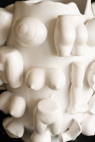 Detail image of the Body Parts Ceramic Vase