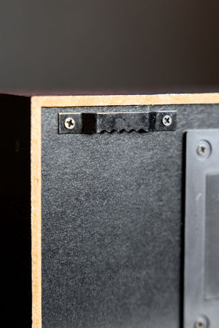 Imaging of the hanging hooks on the back of the Bollocks Light Box