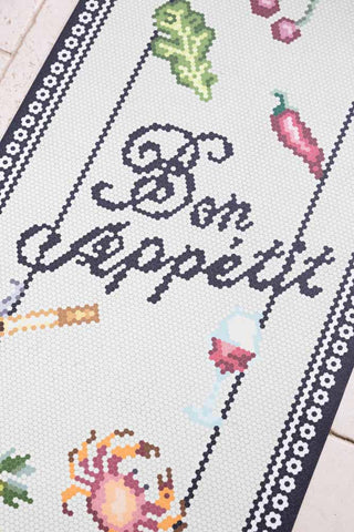 Close-up image of the Bon Appetit Durable Floor Runner