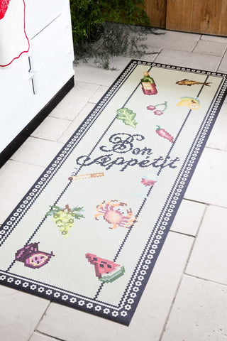 Lifestyle image of the Bon Appetit Durable Floor Runner
