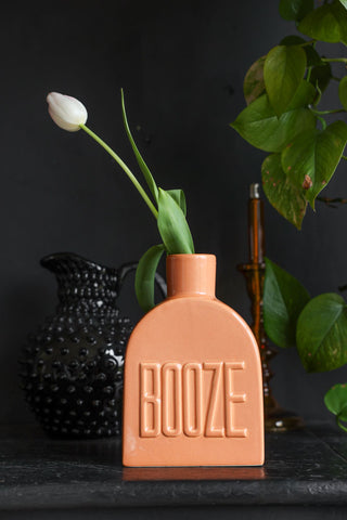 Image of the Orange Booze Vase