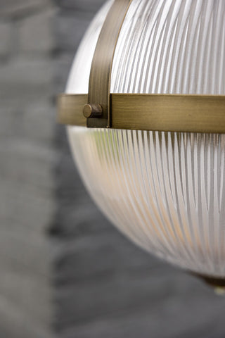 Detail of the fixings on the Boulevard Pendant Light.