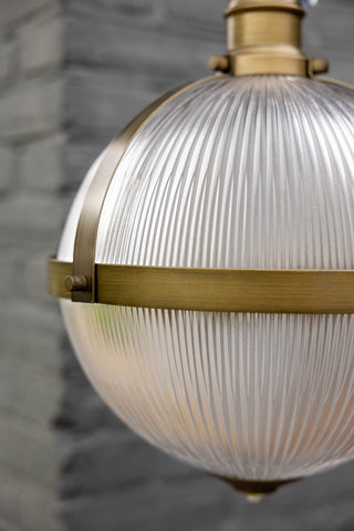 Close-up image of the Boulevard Pendant Light.