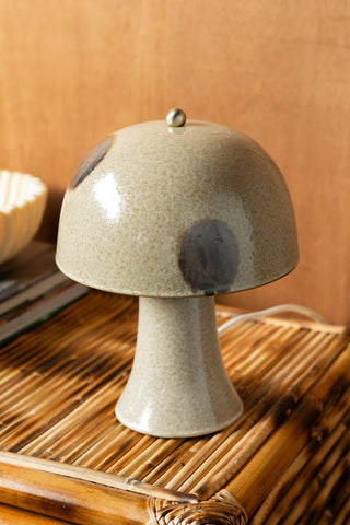 Image of the Brown Spot Mushroom Table Lamp