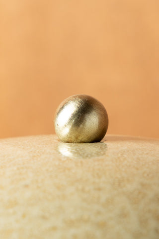Detail image of the Brown Spot Mushroom Table Lamp