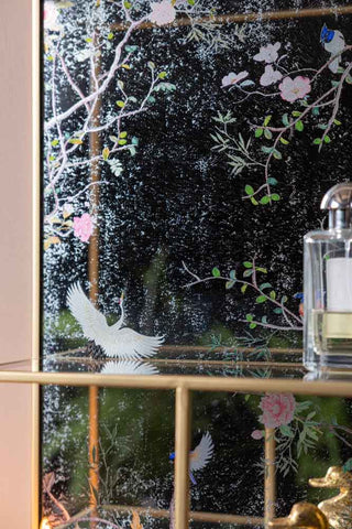 Image of the Chinoiserie Mirror Shelving Unit