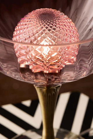 Detail image of the Cocktail Table Lamp. 