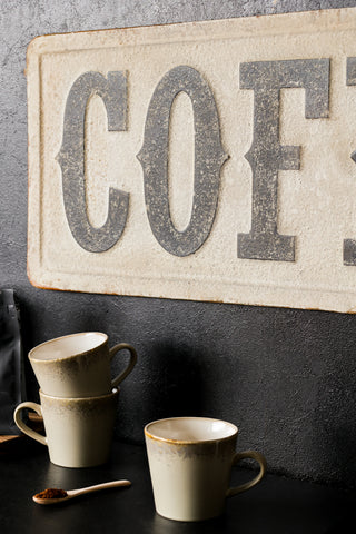 Image of the Coffee Metal Wall Art Sign