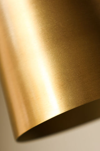 Image of the metal for the Contemporary Brass Floor Lamp