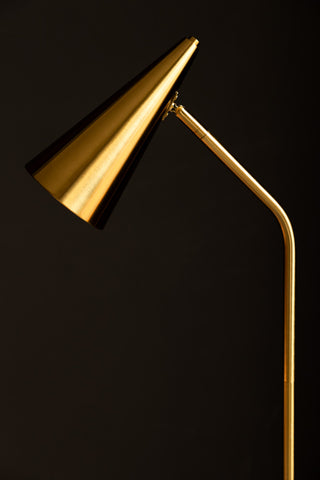 Image of the Contemporary Brass Floor Lamp