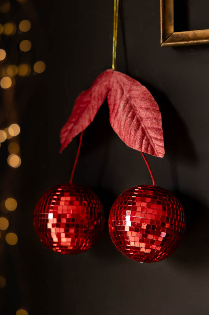 Disco Cherries Christmas Tree Decoration Rockett St