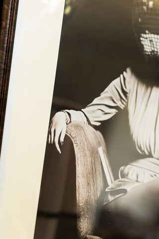 Detail shot of the Disco State Of Mind Wall Art.