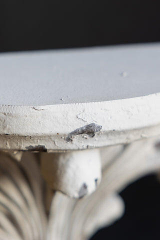 Detail image of the Distressed Acanthus Small Wall Shelf