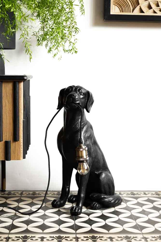 Black Dog Floor Lamp Rockett St George