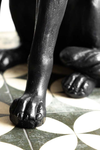Detail image of the Black Dog Floor Lamp