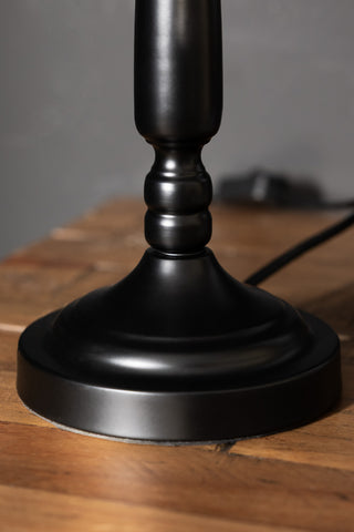 Image of the base for the Monochrome Art Deco Dome Table Lamp