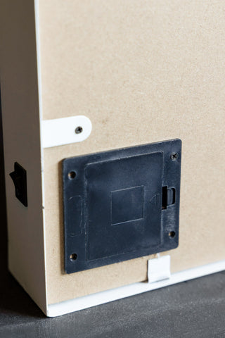 Image of the back of the Fantasy Club Framed Light Box