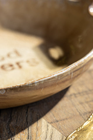 Image of the Food Lovers Ceramic Serving Bowl