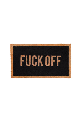 Image of the Fuck Off Doormat on a white background