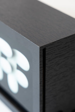 Close-up of the Fuck Off Light Box.