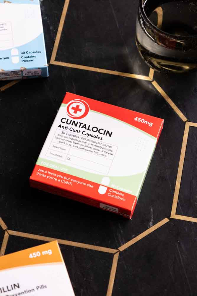 Rocket Rise Mints Cuntalocin Mints Pill Packet | Rockett St George