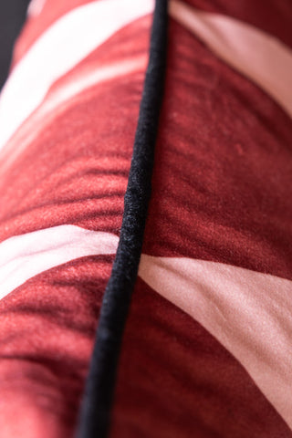 Detail image of the Gold Embroidered Fun For All Cushion