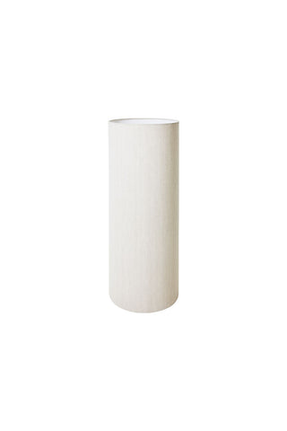 Cutout image of the Detail image of the HKliving White/Brown Retro Reactive Glaze Lamp Shade on a white background. 