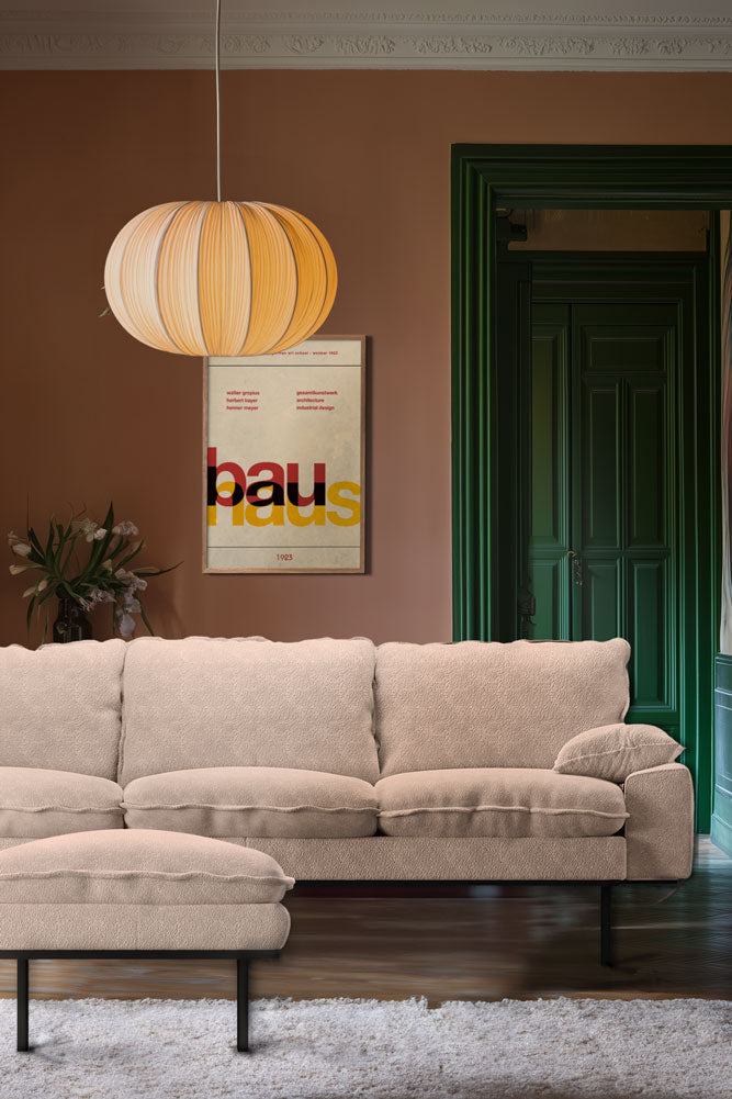 Retro Style Sofa Rent The Casper 2 Seat Sofa | Roomservice By CORT